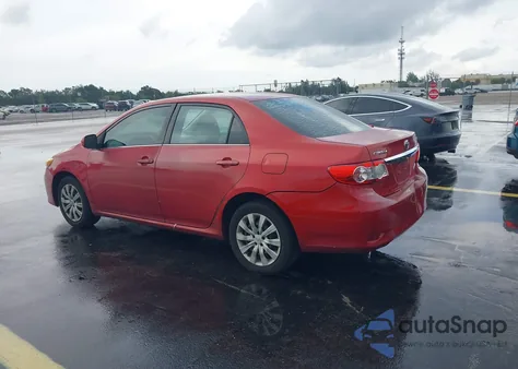 2013 Toyota Corolla Le from USA, damaged, VIN 2T1BU4EE3DC945724
